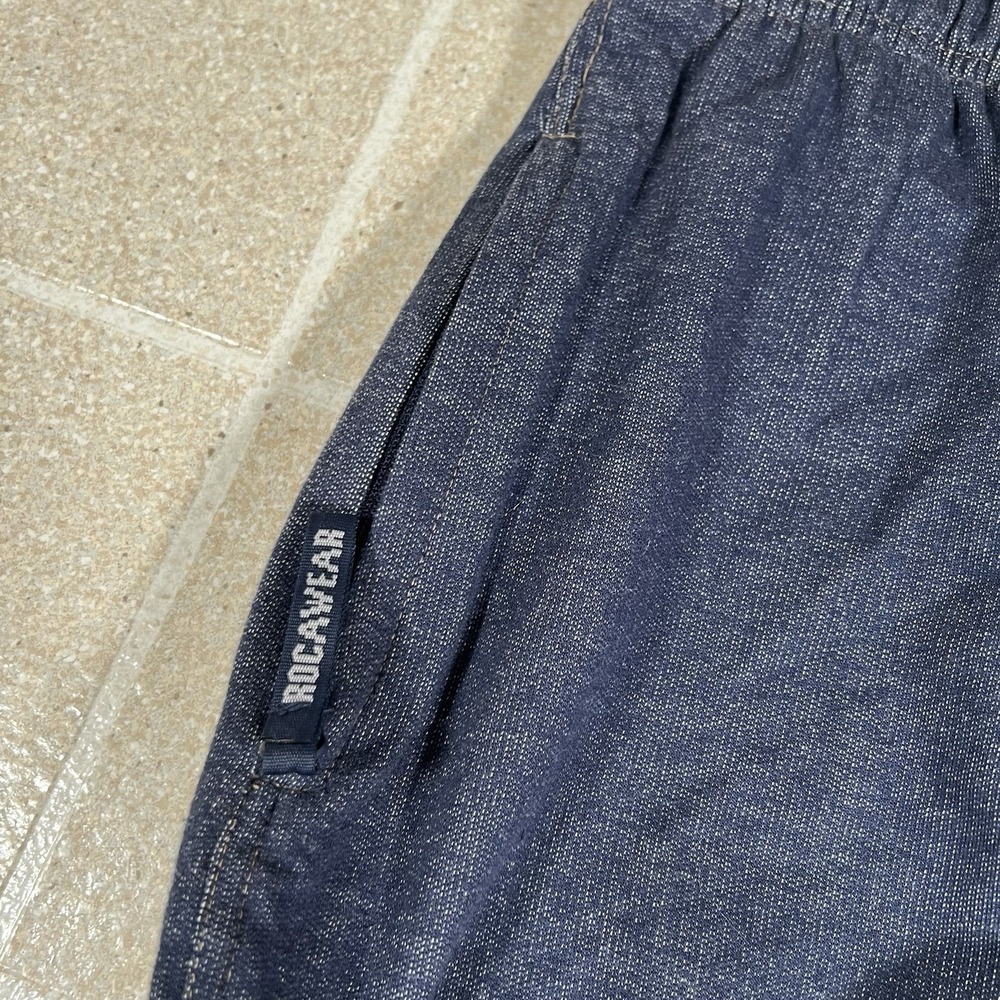 Vintage Y2K Rocawear Cargo Sweatpants Baggy Hiphop Skate Rap Size L Wide Leg - Picture 5 of 10